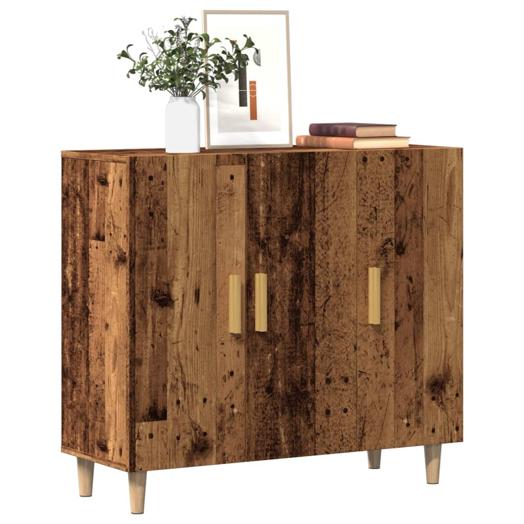 Sideboard, wood, 90x34x80cm, processed wood