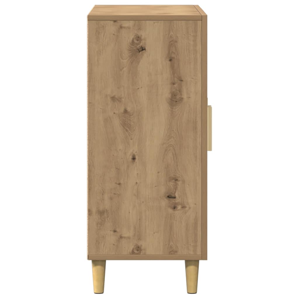 Sānu skapis, artisāna ozolkoka, 90x34x80cm, inženierijas koksne