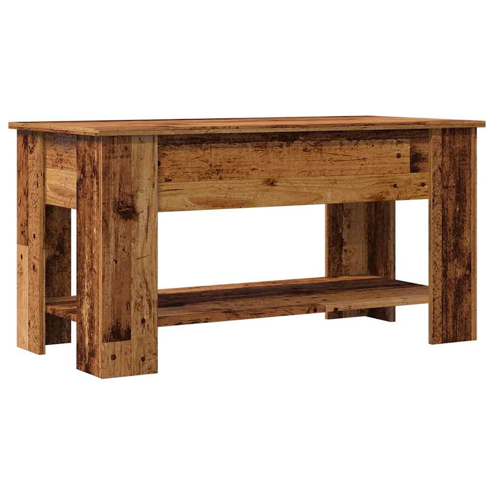 kavos staliukas Old Wood 101x49x52 cm Engineered Wood