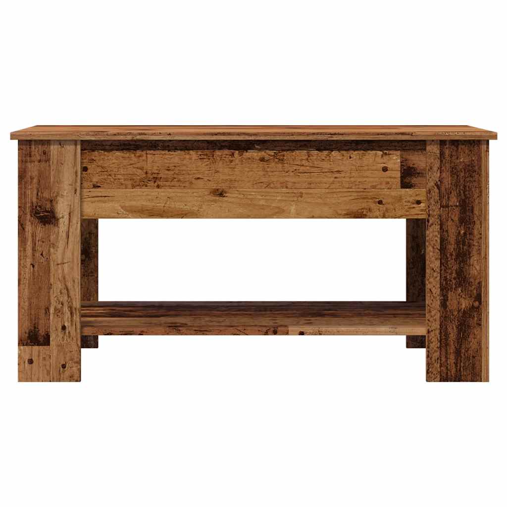 kavos staliukas Old Wood 101x49x52 cm Engineered Wood