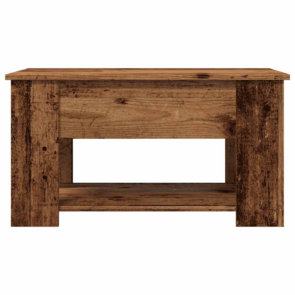 kavos staliukas Old Wood 79x49x41 cm Engineered Wood