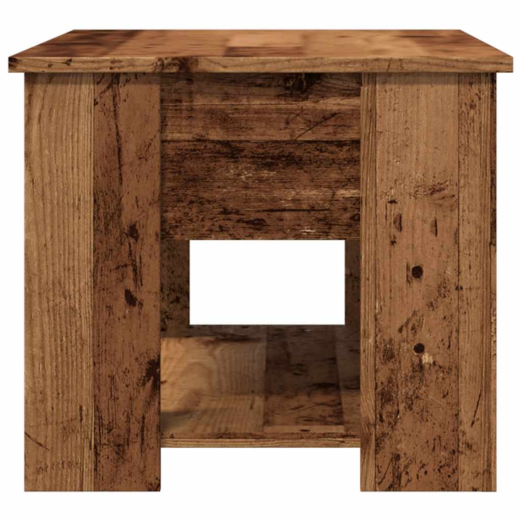 kavos staliukas Old Wood 79x49x41 cm Engineered Wood