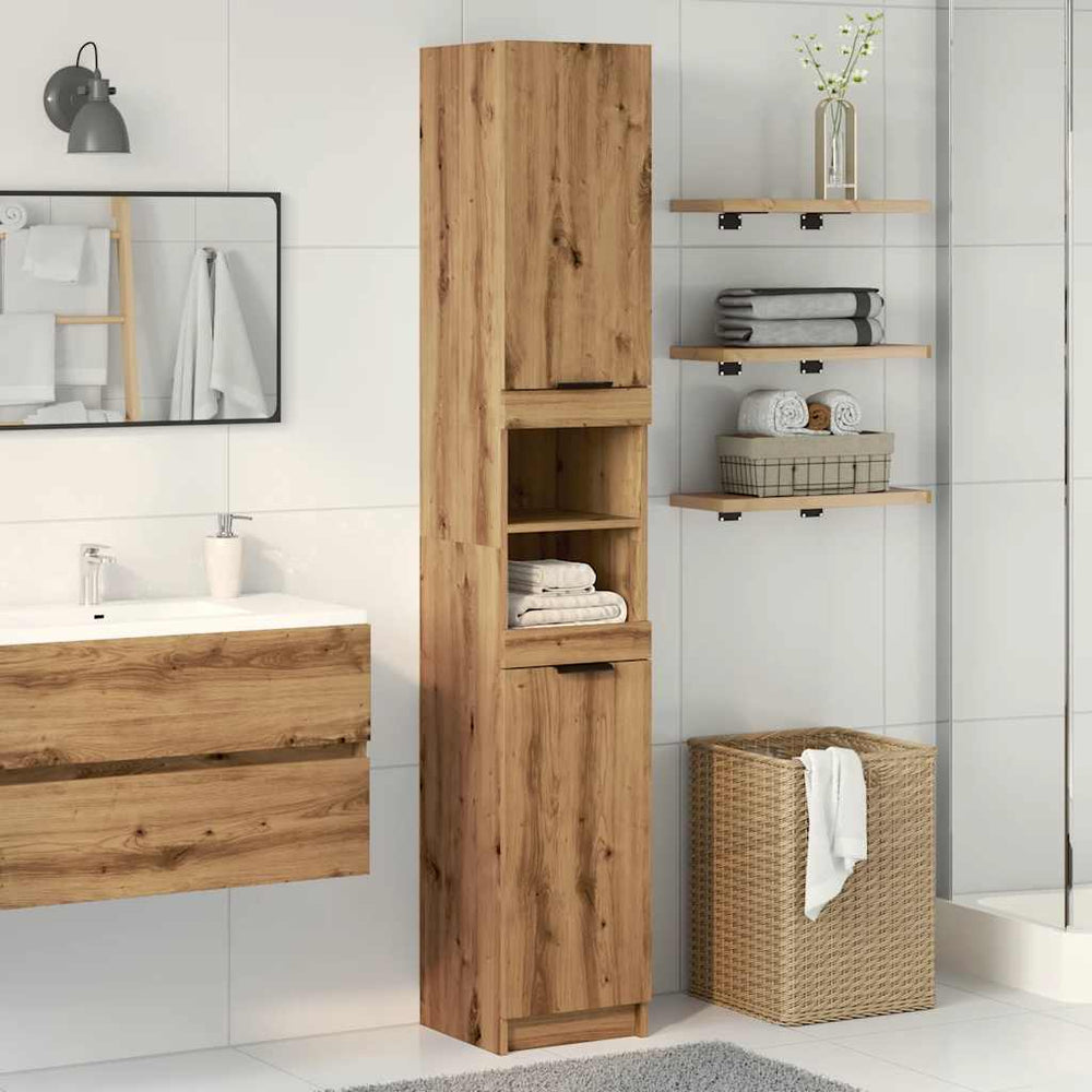 Vonios spintelė Artisan ąžuolas Inžinerinė mediena
