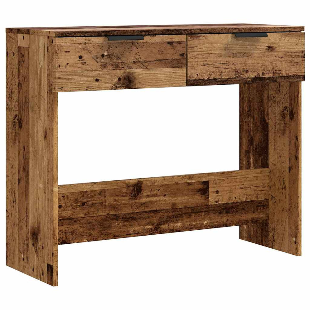 konsolinis stalas Senas medis 90x36x75 cm Inžinerinė mediena