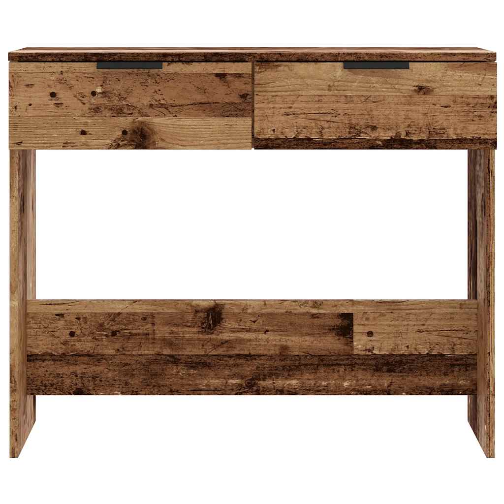 konsolinis stalas Senas medis 90x36x75 cm Inžinerinė mediena