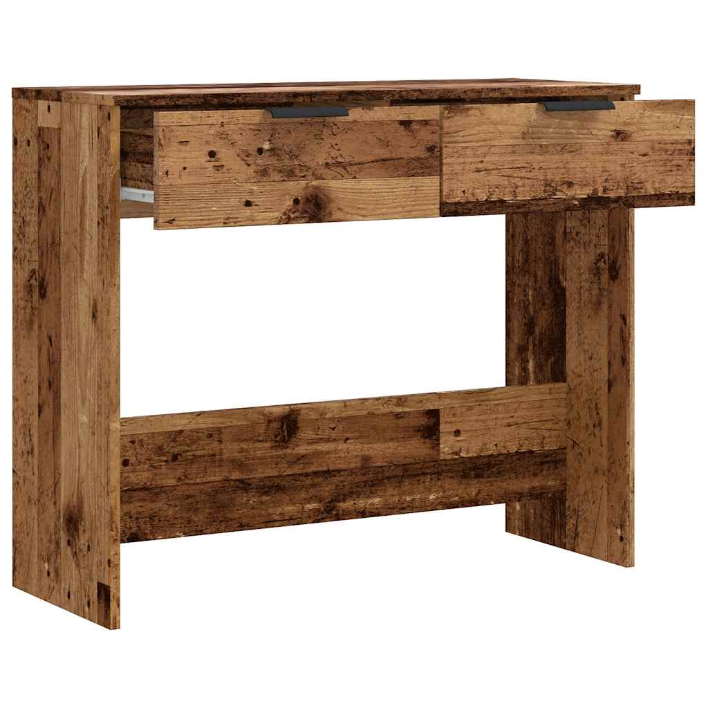 konsolinis stalas Senas medis 90x36x75 cm Inžinerinė mediena