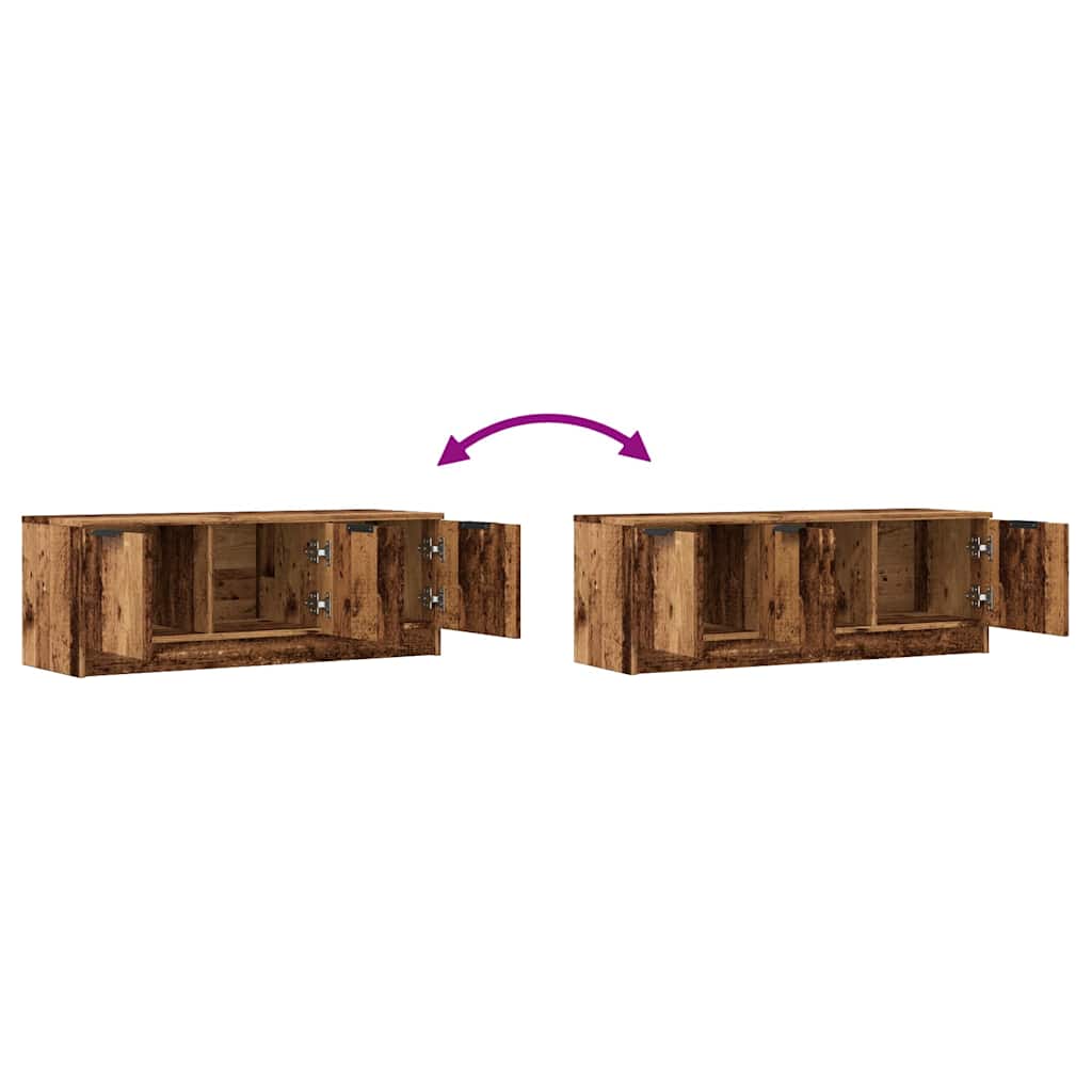 TV skapītis, apstrādāts koks 102x35x36,5cm