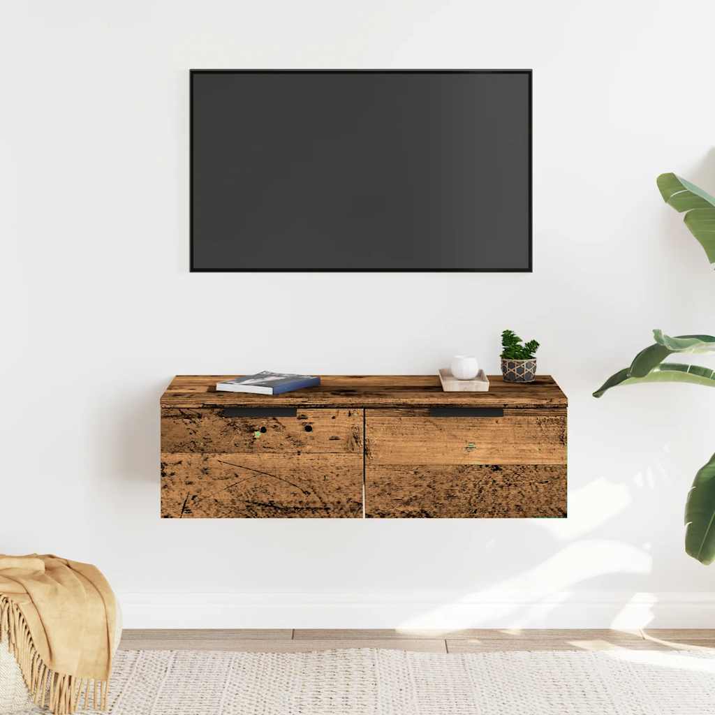 Sieninė spintelė, medienos, 68x30x20cm, apdirbta mediena