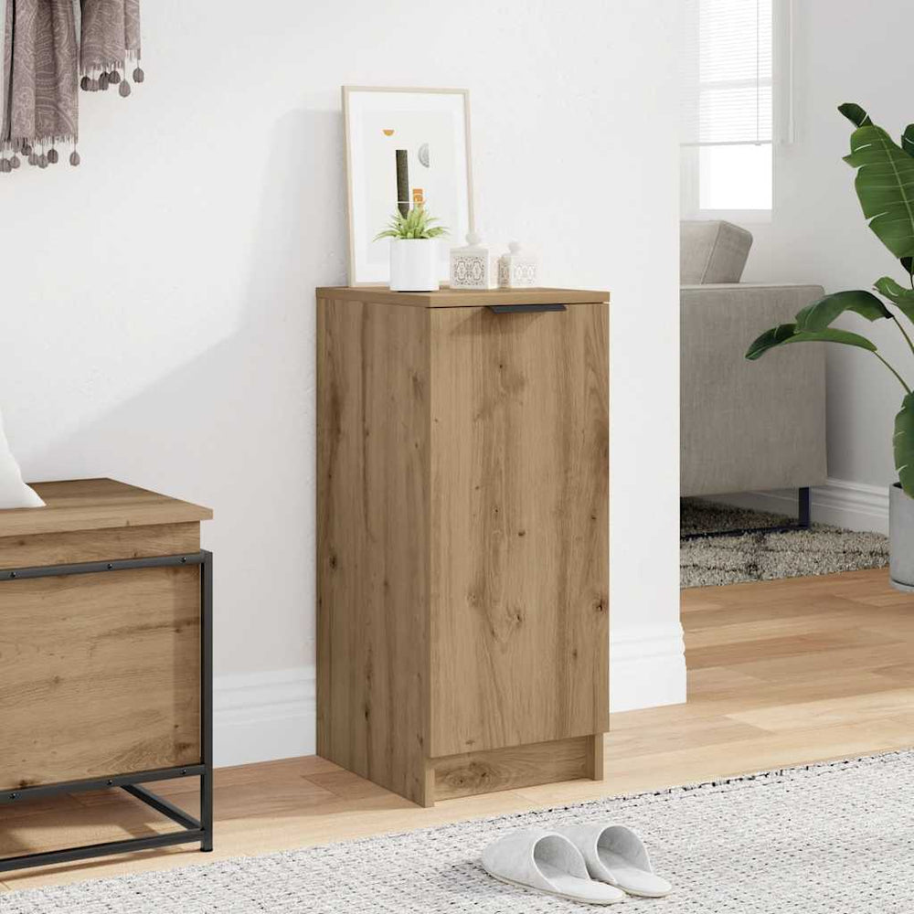 shoe cabinet Artisan oak 29.5x35x70 cm engineered wood