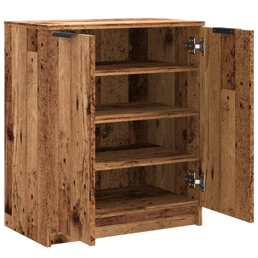 Shoe cabinet, wood, 59x35x70cm, treated wood