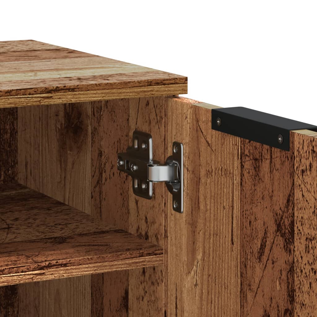 Shoe cabinet, wood, 59x35x70cm, treated wood