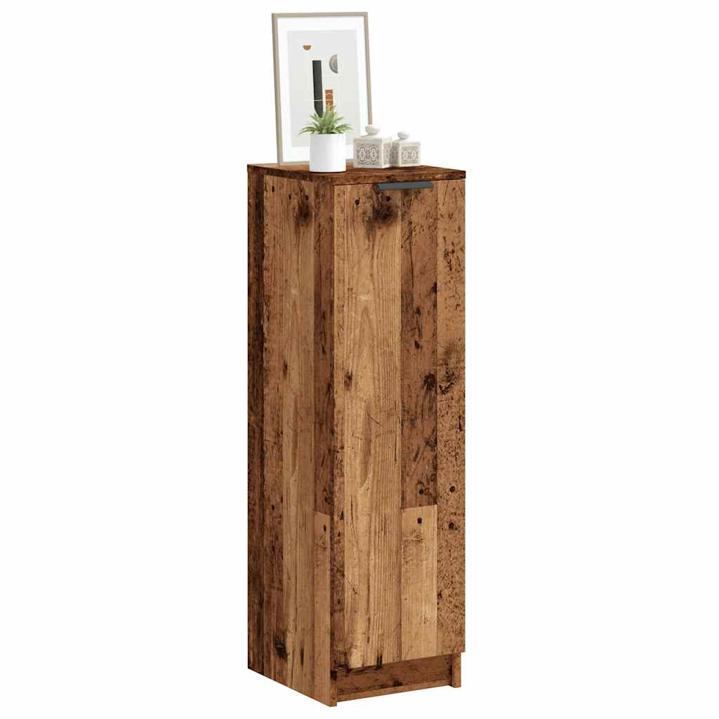 Shoe cabinet, wood, 29.5x35x100.5cm, engineered wood