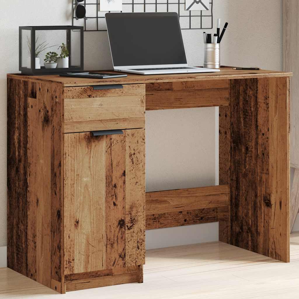 Rakstāmgalds Old Wood 100x50x75 cm Inženiertehniskā koksne