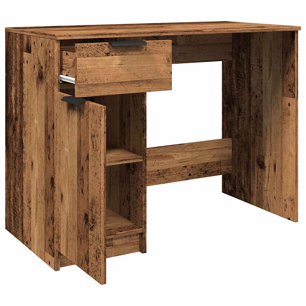 Rakstāmgalds Old Wood 100x50x75 cm Inženiertehniskā koksne