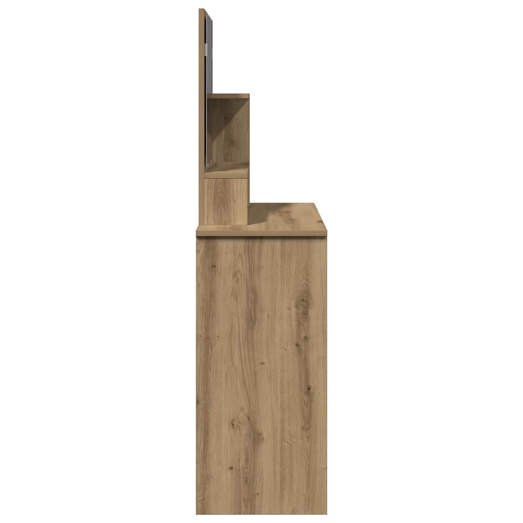 Dressing table with mirror Artisan oak