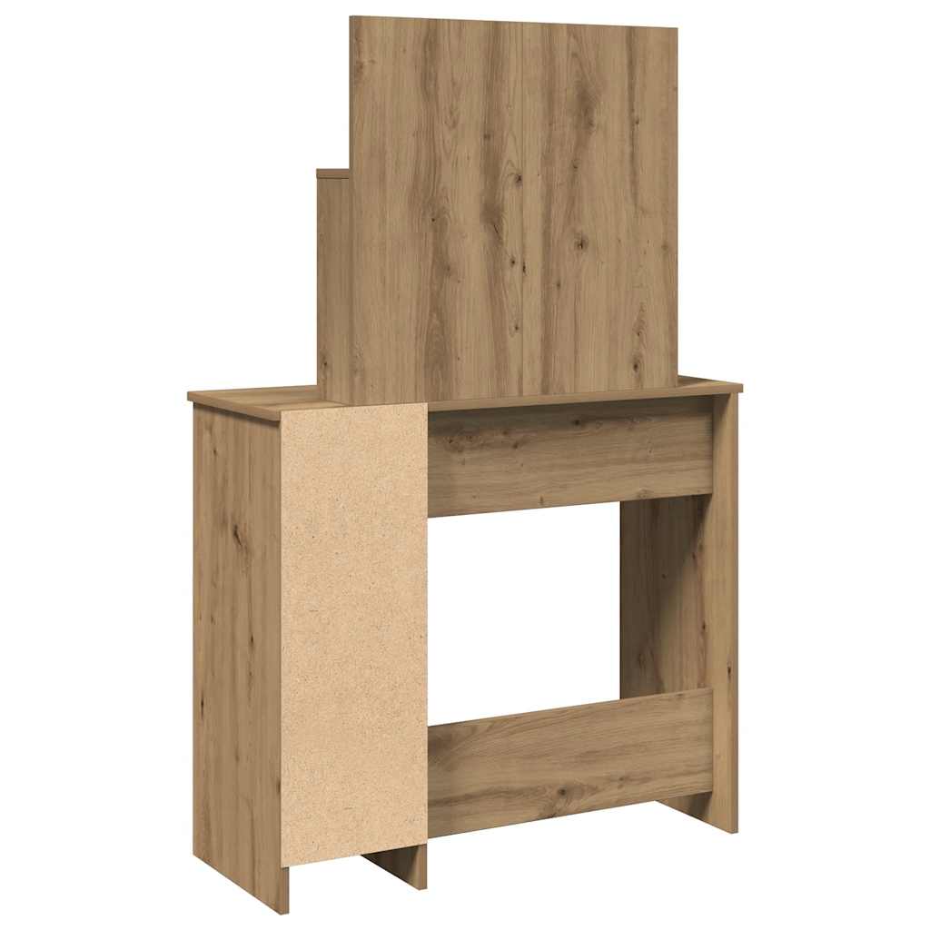 Dressing table with mirror Artisan oak