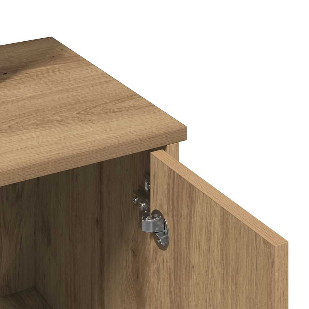 Dressing table with mirror Artisan oak