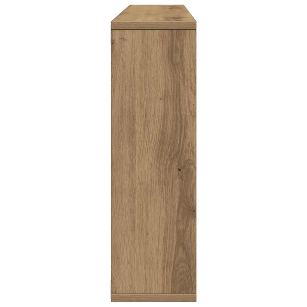 sienas plaukts Artisan ozols 85x16x52,5cm inženierijas koksne