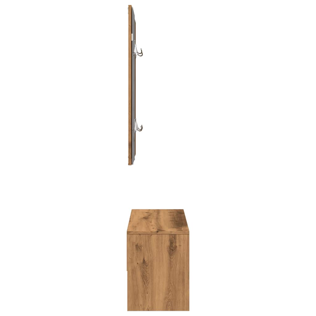 prieškambario baldų komplektas Artisan Oak Engineered Wood