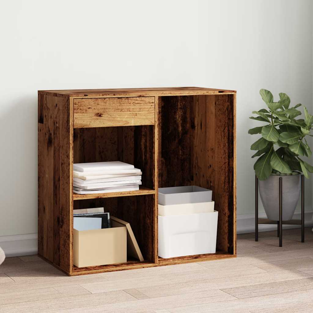 Kosmētikas galdiņš Old Wood 80x40x75 cm inženierijas koks