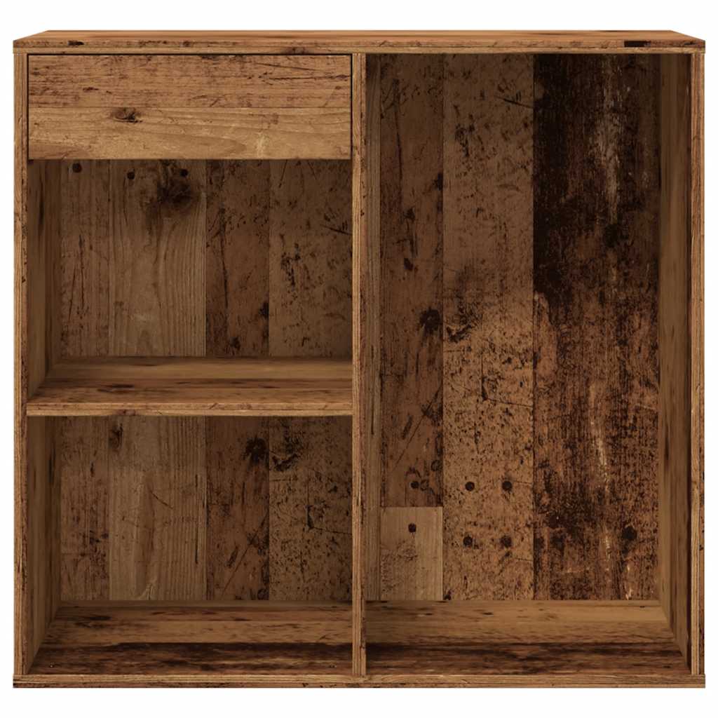 Kosmētikas galdiņš Old Wood 80x40x75 cm inženierijas koks