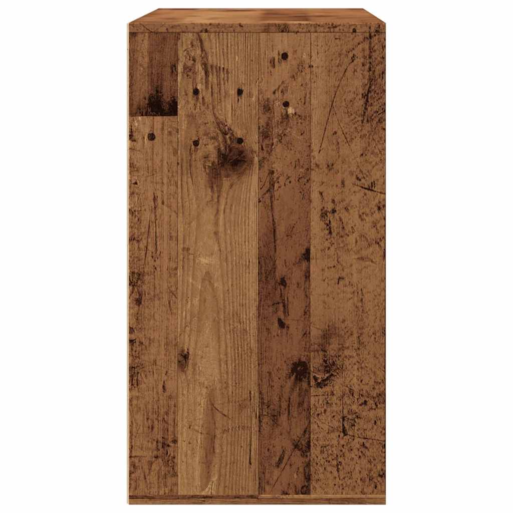 Kosmētikas galdiņš Old Wood 80x40x75 cm inženierijas koks