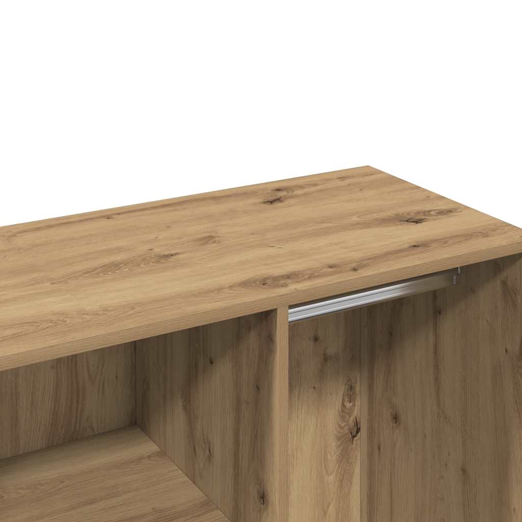 changing room locker Artisan oak engineered wood