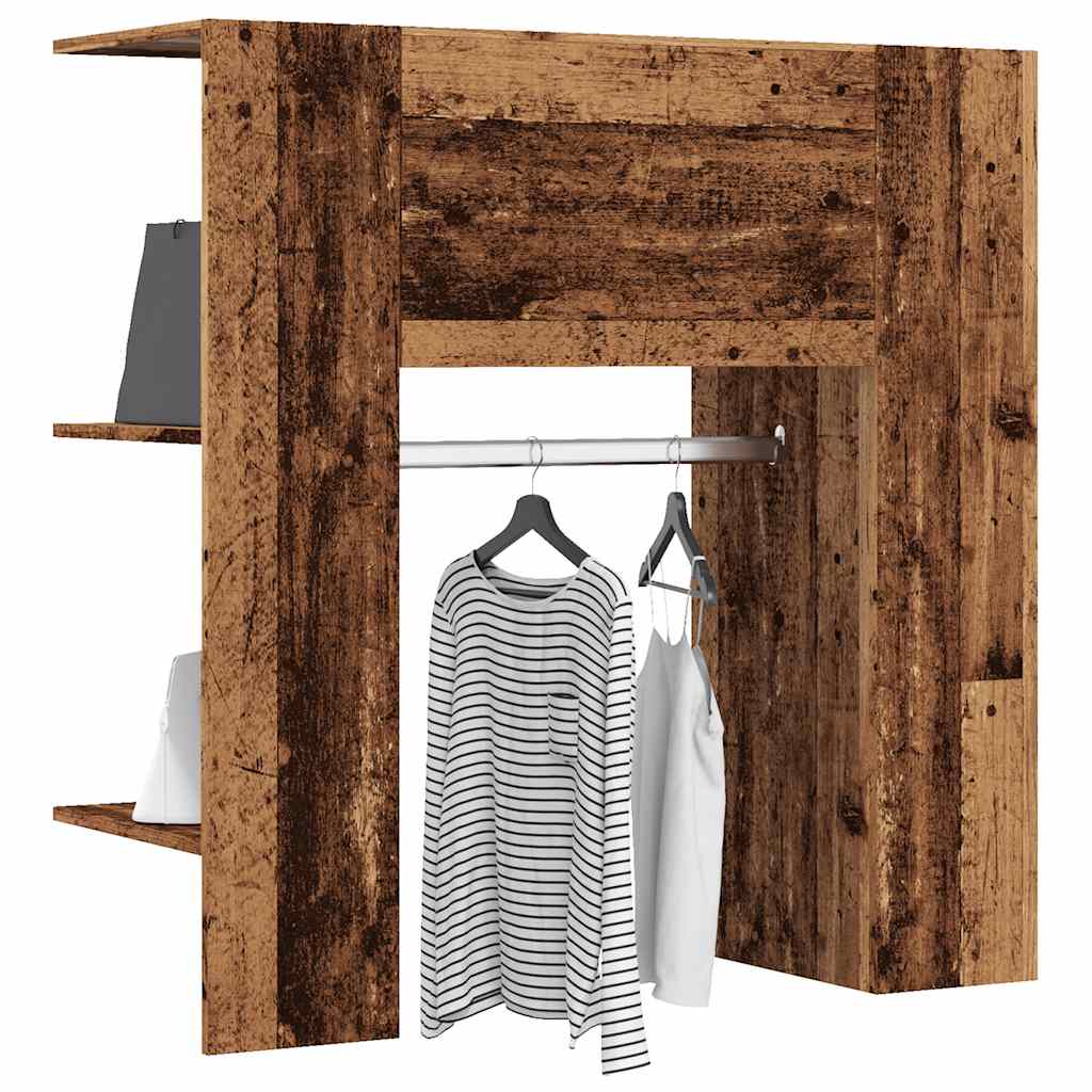 Prieškambario spintelė Old Wood 97,5x37x99cm Inžinerinė mediena
