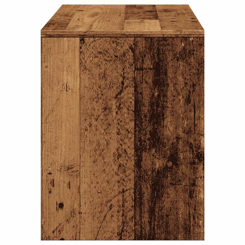 taburetė Old Wood 70x35x45 cm Engineered Wood