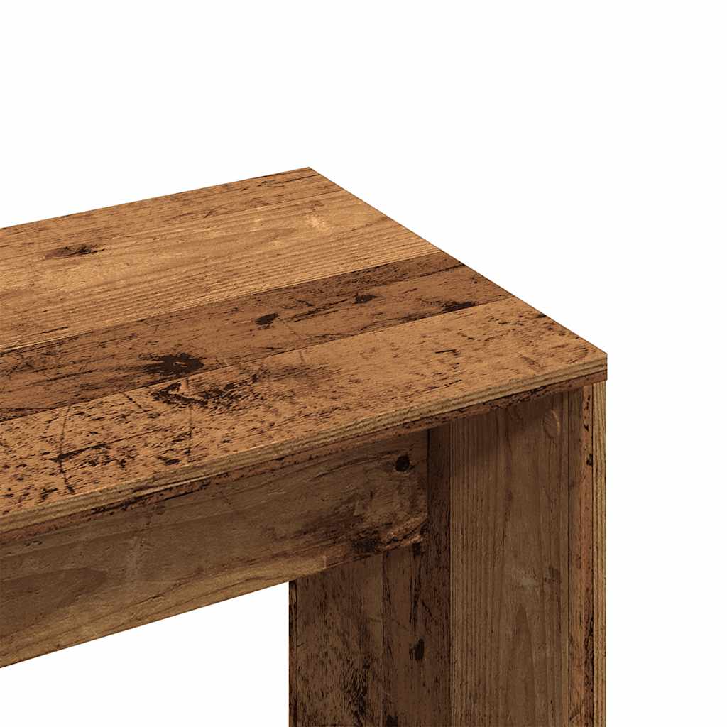 taburetė Old Wood 70x35x45 cm Engineered Wood