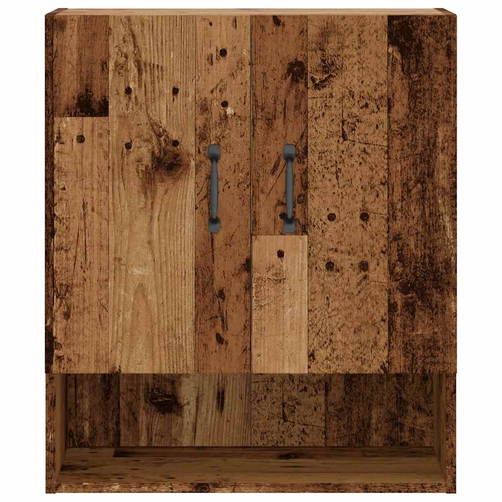 Sienas skapis Old Wood 60x31x70 cm Inženierijas koksne