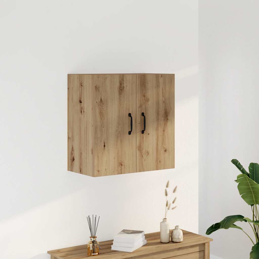 Wall cabinet, artisan oak, 60x31x60cm, engineered wood