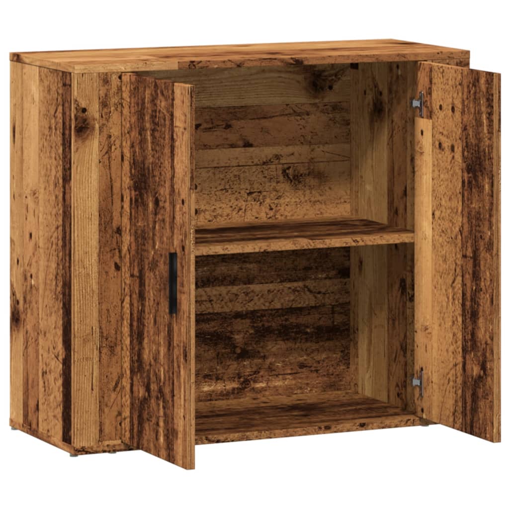 Sideboard, wood, 80x33x70cm, treated wood
