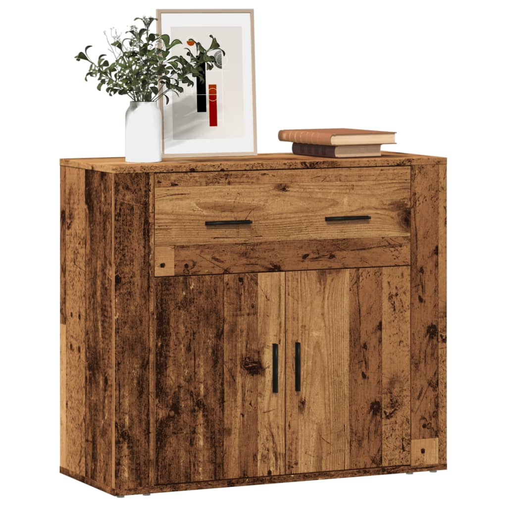 Sideboard, wood, 80x33x70cm, treated wood