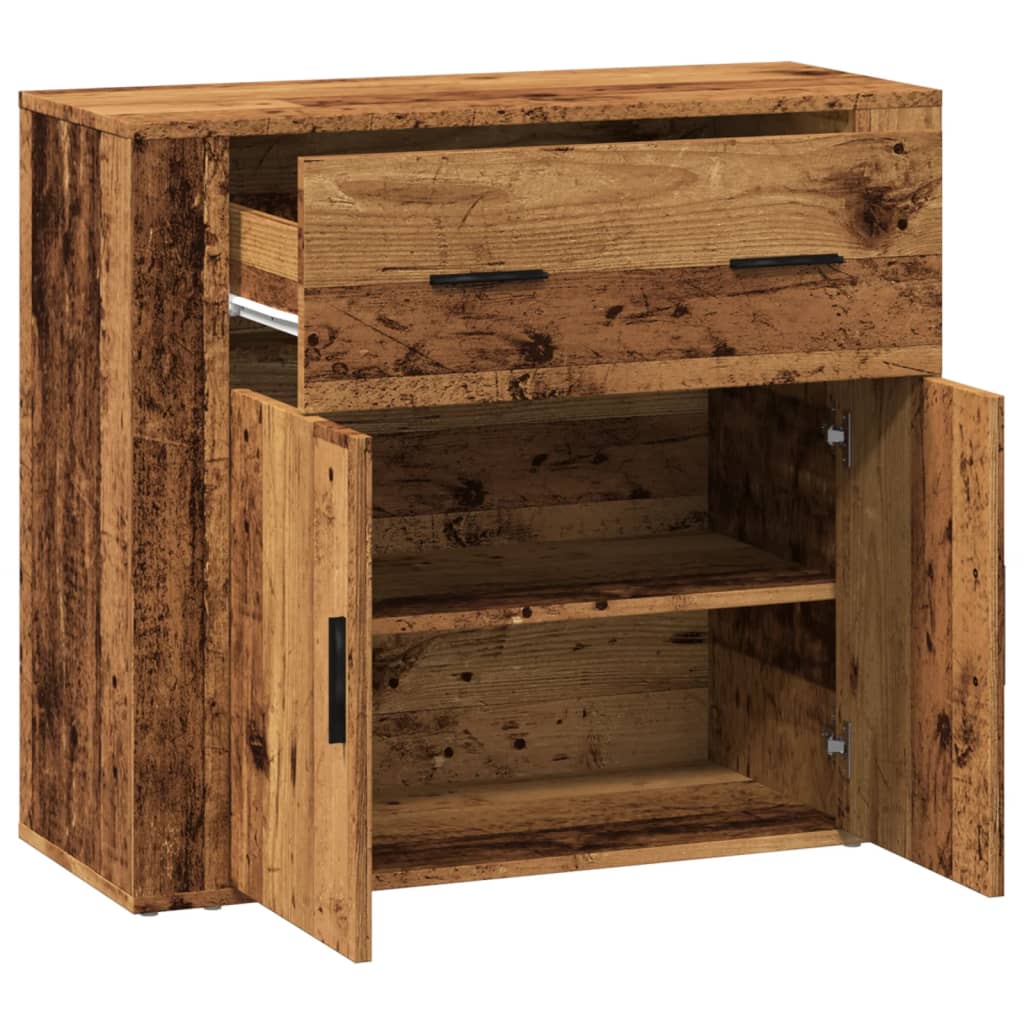 Sideboard, wood, 80x33x70cm, treated wood