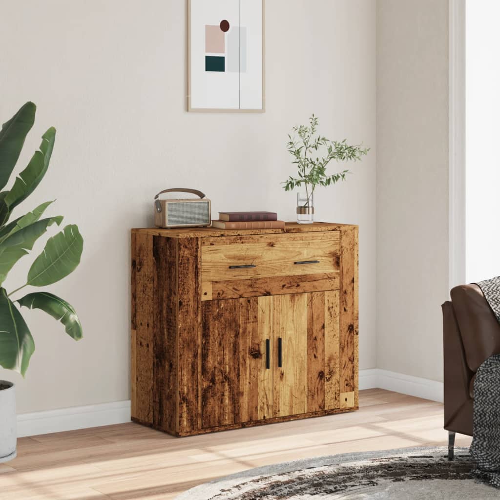 Sideboard, wood, 80x33x70cm, treated wood