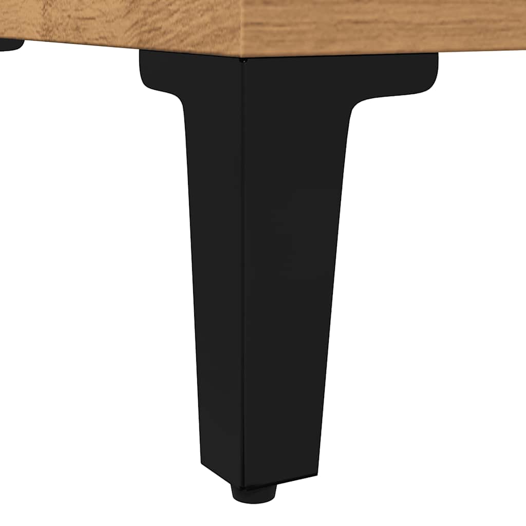 Bathroom cabinet, artisan oak, 30x30x100cm, wood