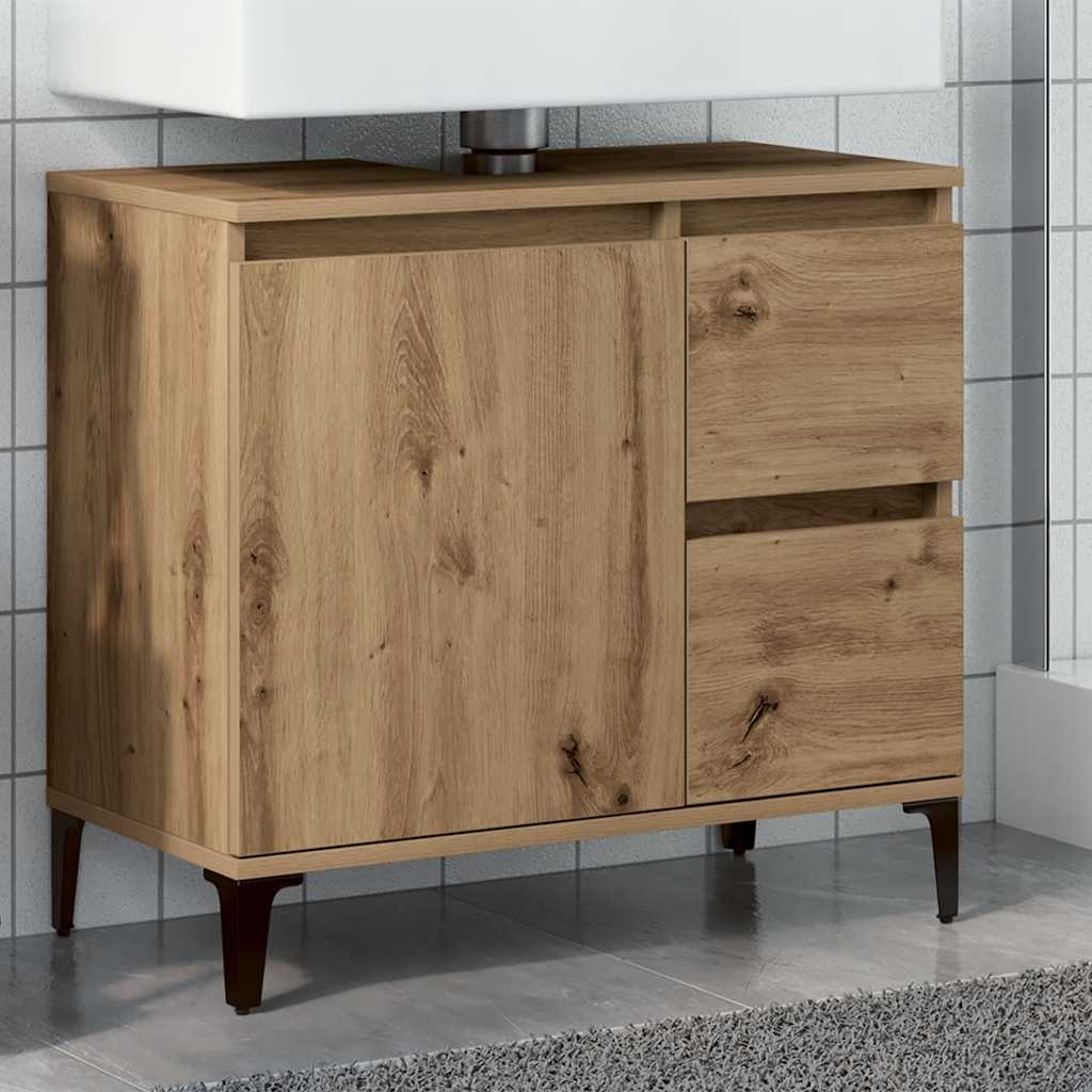 Sink cabinet, artisan, 65x33x60cm, engineered wood