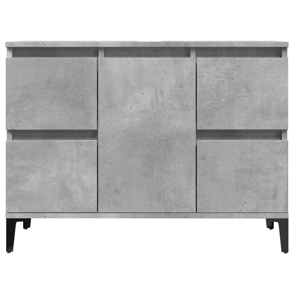 Sink cabinet, concrete gray, 80x33x60cm, engineered wood