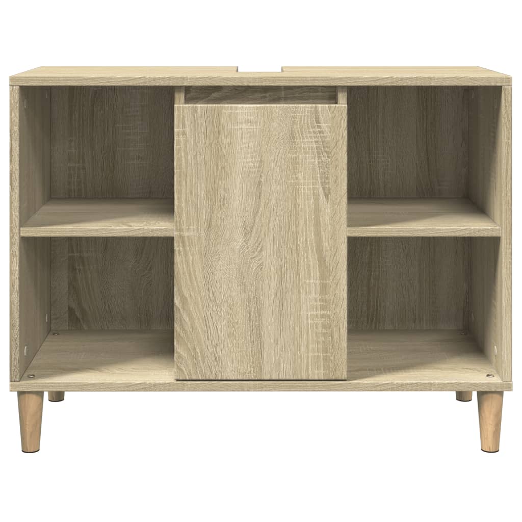 Bathroom cabinet, sonoma oak, 80x33x60cm, wood