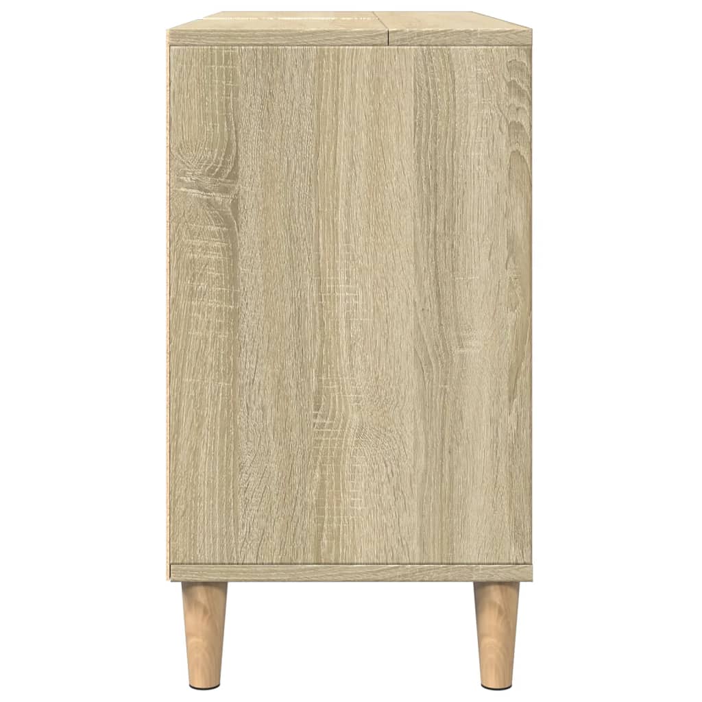 Bathroom cabinet, sonoma oak, 80x33x60cm, wood