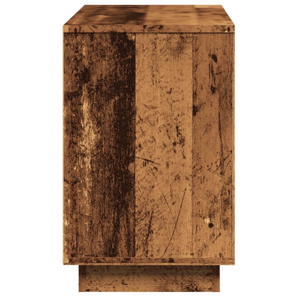 Sānu skapītis, koka, 102x35x55cm, apstrādāta koksne