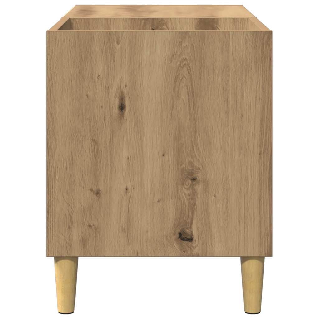 Vinilinių plokštelių spintelė, artisano, 84,5x38x48cm, mediena