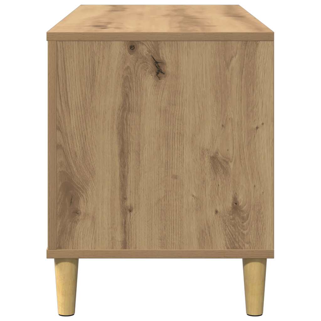 Vinila plašu skapītis, amatnieku darināts, 100x38x48cm, koks
