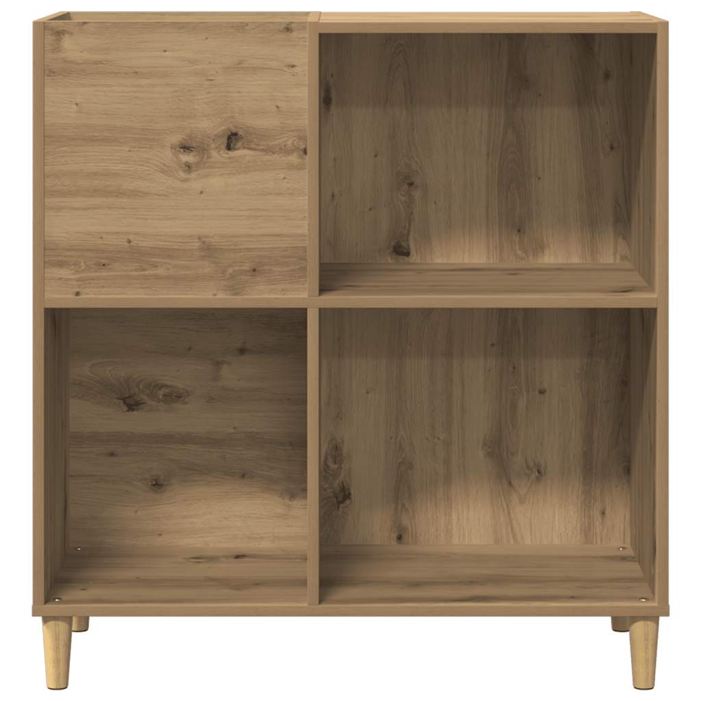 Vinilinių plokštelių spintelė, artisano, 84,5x38x89cm, mediena