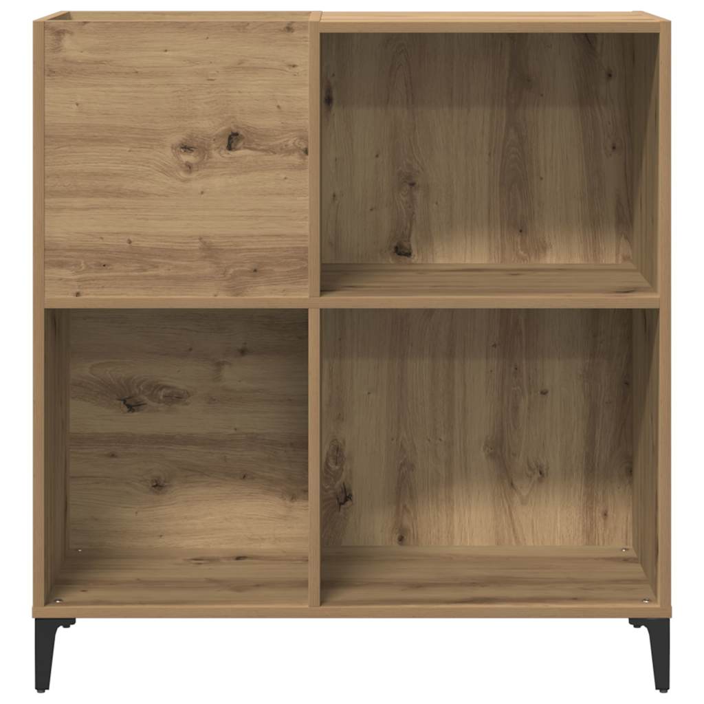 Vinilinių plokštelių spintelė, artisano, 84,5x38x89cm, mediena