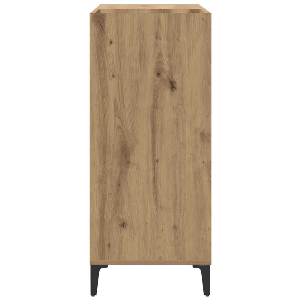 Vinilinių plokštelių spintelė, artisano, 84,5x38x89cm, mediena