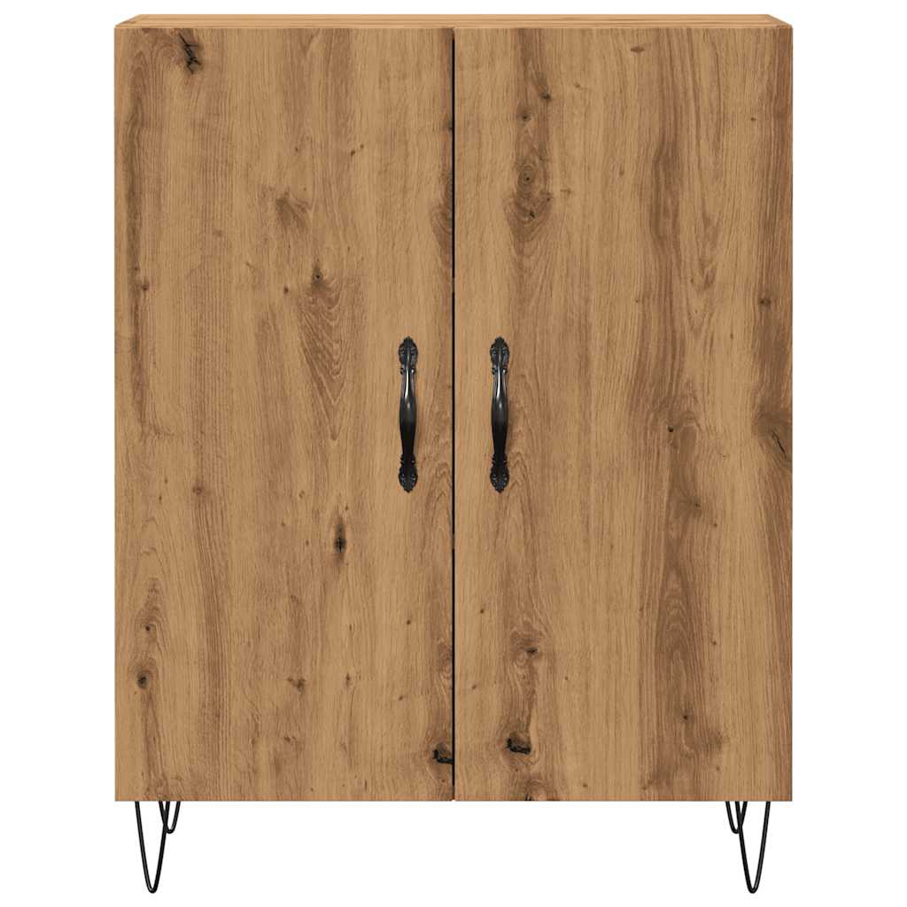 Sānu skapītis, artisāna, 34,5x34x90cm, apstrādāta koksne