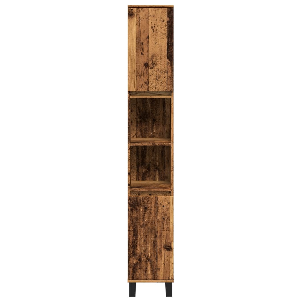 Bathroom cabinet, wood, 30x30x190cm, wood