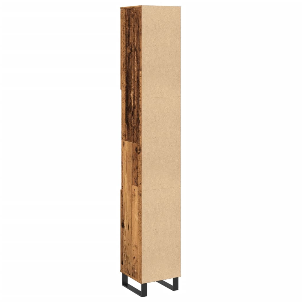 Bathroom cabinet, wood, 30x30x190cm, wood